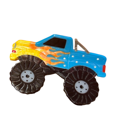 Babe Digger Monster Truck Hair Claw