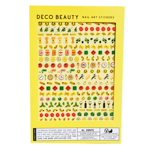 Al Dente Nail Art Stickers