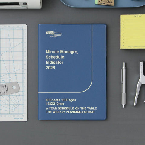 2026 Minute Manager Weekly Planner, Yellow