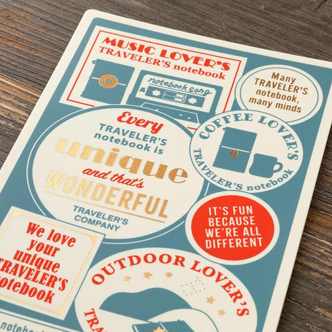 TRAVELER'S notebook, Regular Size, 2027 Plastic Sheet