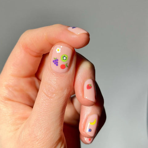 Teeny Fruits Nail Art Stickers