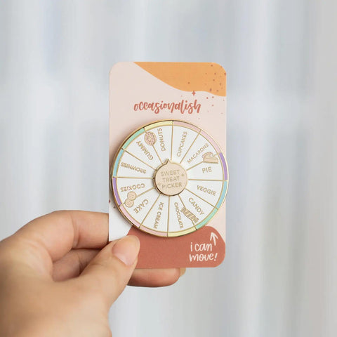 Sweet Treat Picker Spinning Enamel Pin