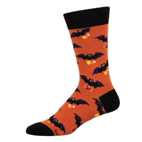 Going Batty For Candy Men's Socks