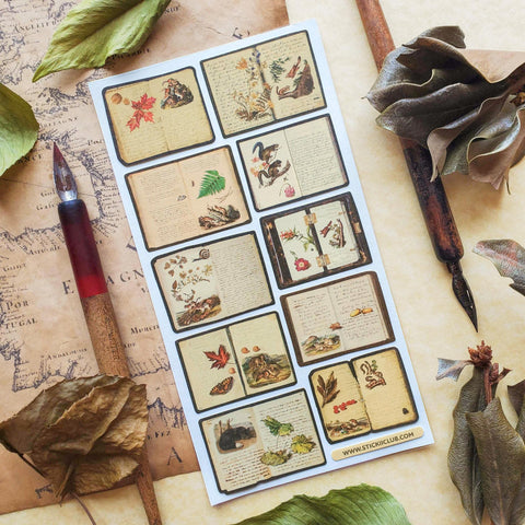 Woodland Journals Sticker Sheet
