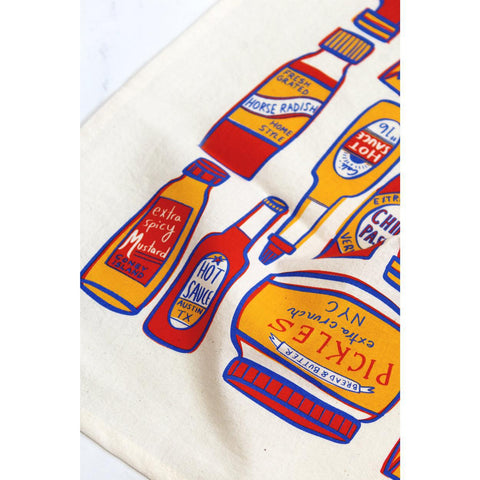 Condiments Tea Towel