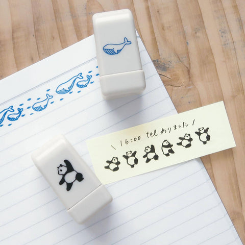 Deco Loop Stamp, Whales