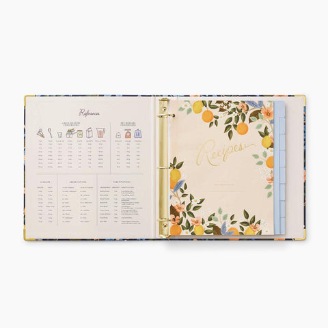Citrus Grove Recipe Binder