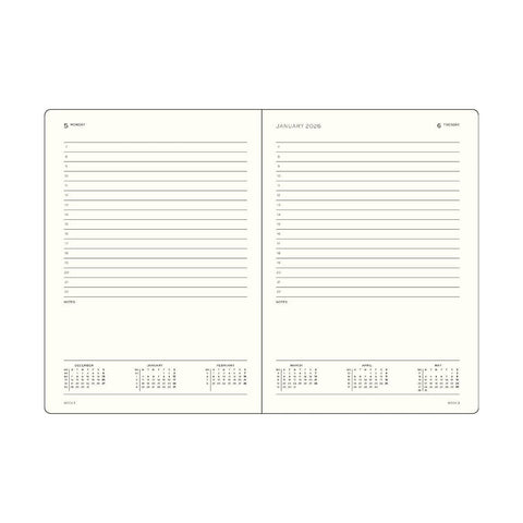 2027 Daily Planner, A6