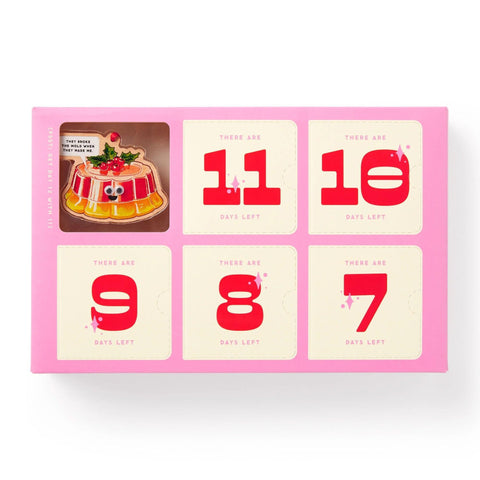 Googly + Bright Holiday Ornament Countdown Calendar
