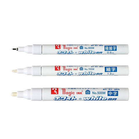 White Magic Ink Markers