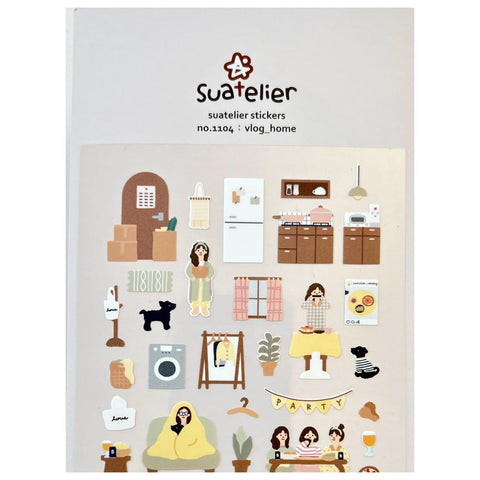 Stay at Home Stickers