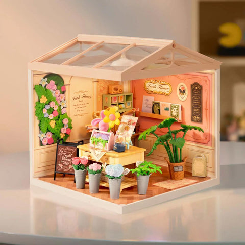Fresh Flower Shop DIY Miniature Kit