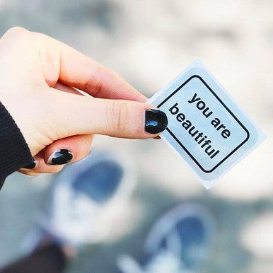 You Are Beautiful Stickers