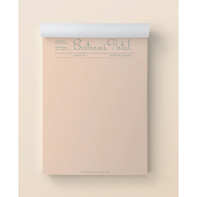 Bertram's Hotel Notepad