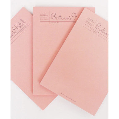 Bertram's Hotel Notepad