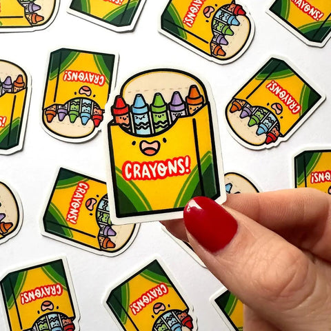 Crayons Mini Sticker
