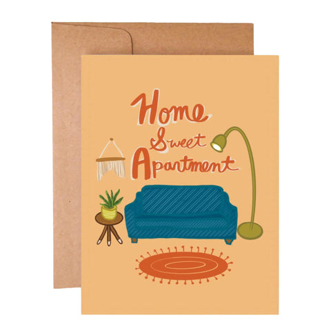 Home Sweet Apartment Card