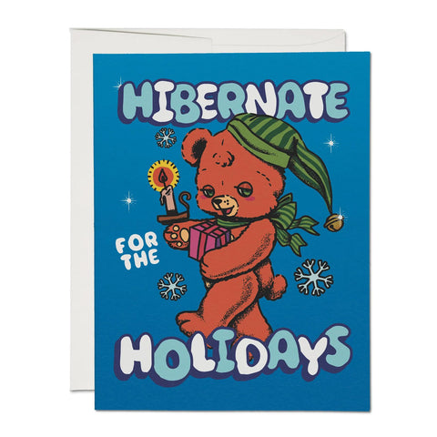 Hibernate for the Holidays Card