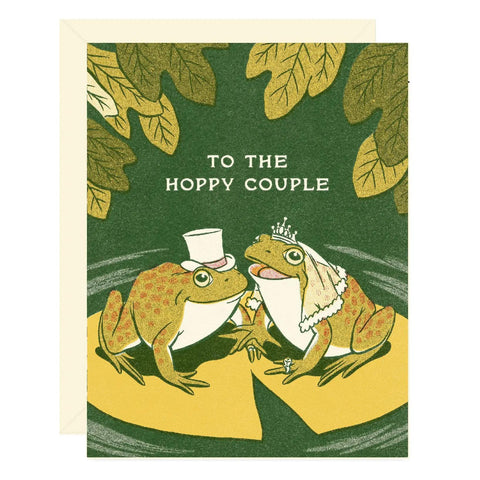 Hoppy Couple Card