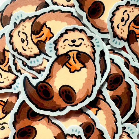Sea Otter Mini Sticker