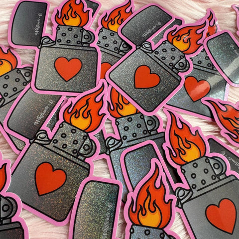 Lighter Sticker
