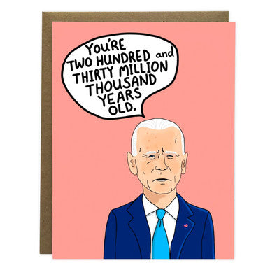 Biden Birthday Card