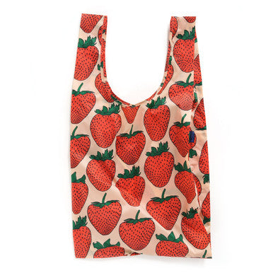Big Reusable Tote: Strawberry