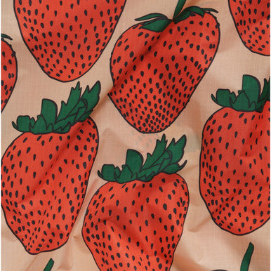 Big Reusable Tote: Strawberry