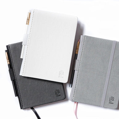 Small Blackwing Slate Dot Grid Notebook, White