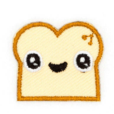 Bread Face Sticker Patch