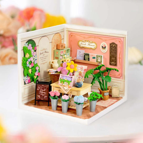 Fresh Flower Shop DIY Miniature Kit