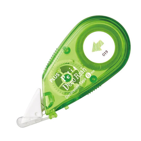 PLUS Petit Deco Rush Tape, Green Arrows