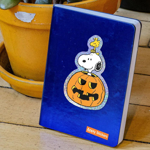 Pumpkin Snoopy Sticker