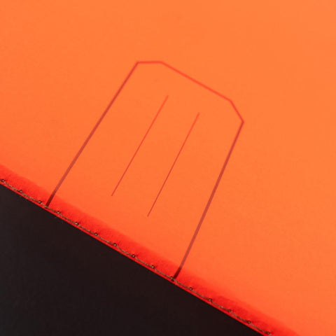 Fluo Orange Soft Cover Notebook