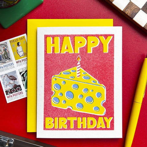 Cheesy Birthday Card