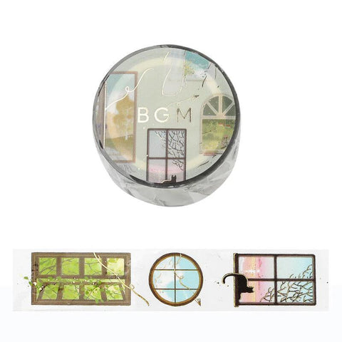 Window Scenery Clear Tape