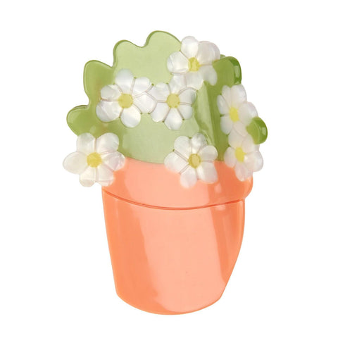 Flower Pot Hair Claw
