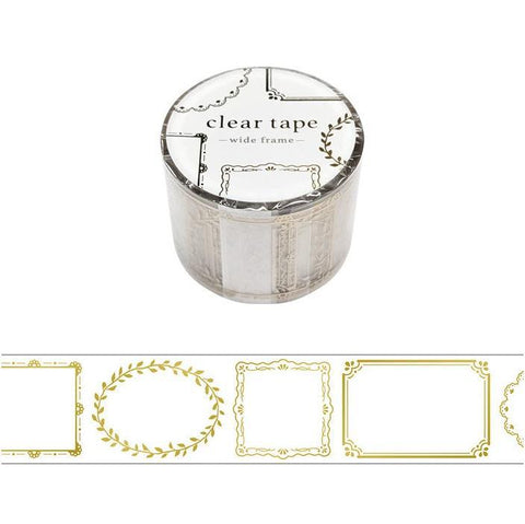 Gold Frames Clear Tape