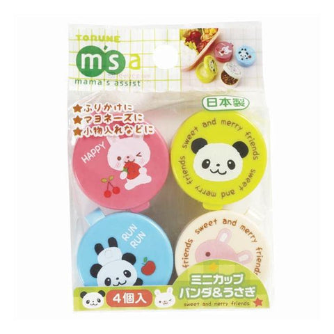 Mini Panda + Rabbit Containers