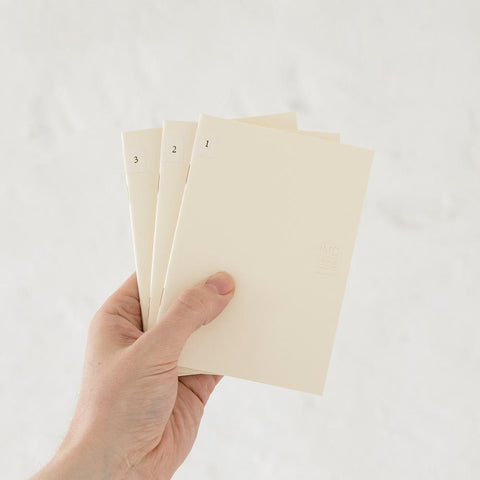 MD Light A6 Notebooks, Packs of 3