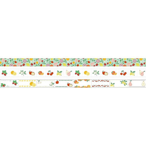 Fruits Pre-Cut Masking Tape Set