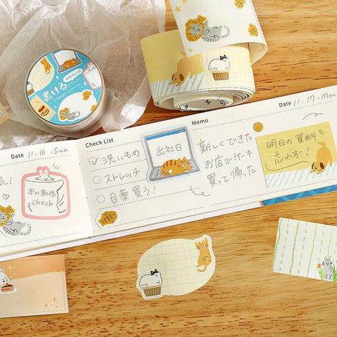 Nukumori Biyori Washi Sticker Roll