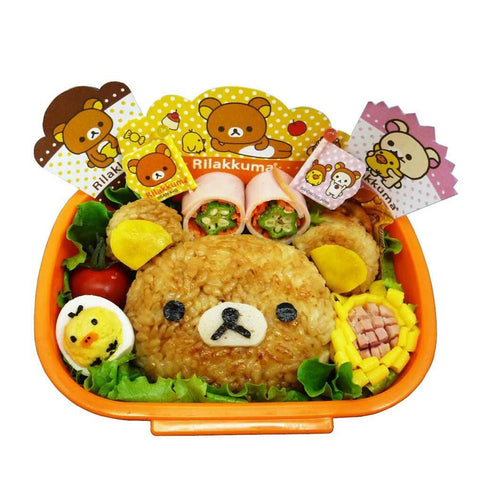 Rilakkuma Flag Food Picks