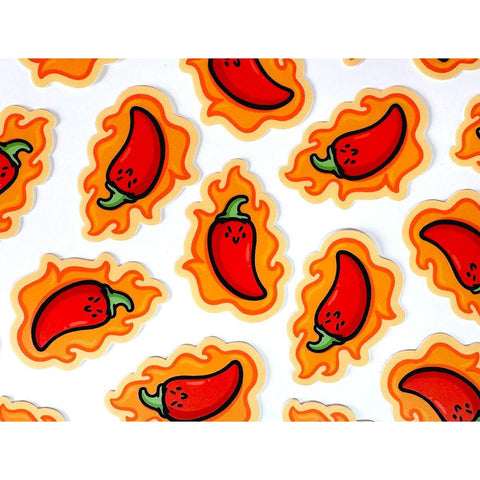 Spicy Pepper Mini Sticker