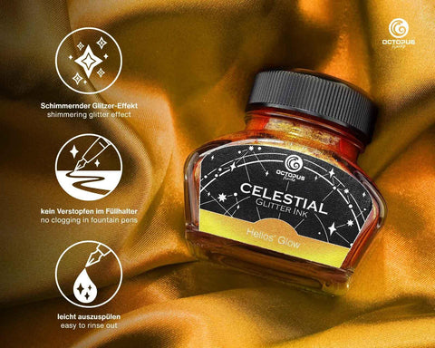 Helios' Glow Celestial Glitter Ink