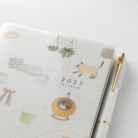 2027 B6 Pocket Diary, Cat