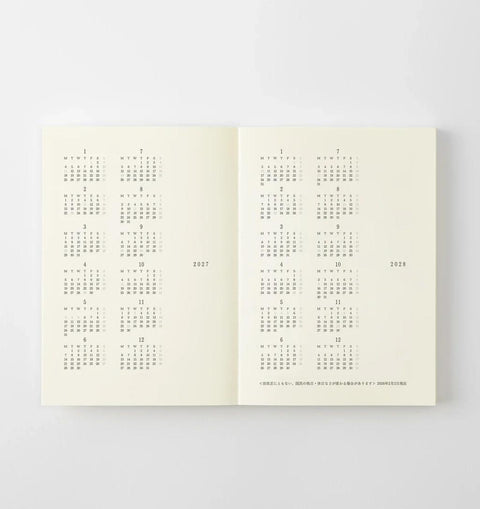 MD 2027 Diary, A6