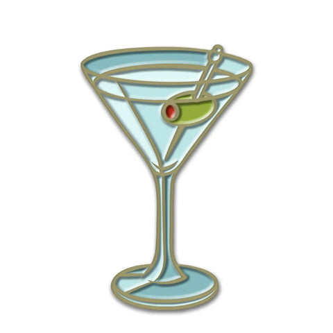 Dirty Martini Enamel Pin