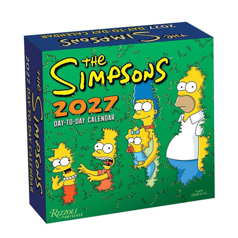 The Simpsons 2027 Day-to-Day Calendar