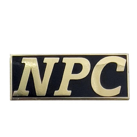 NPC Enamel Pin